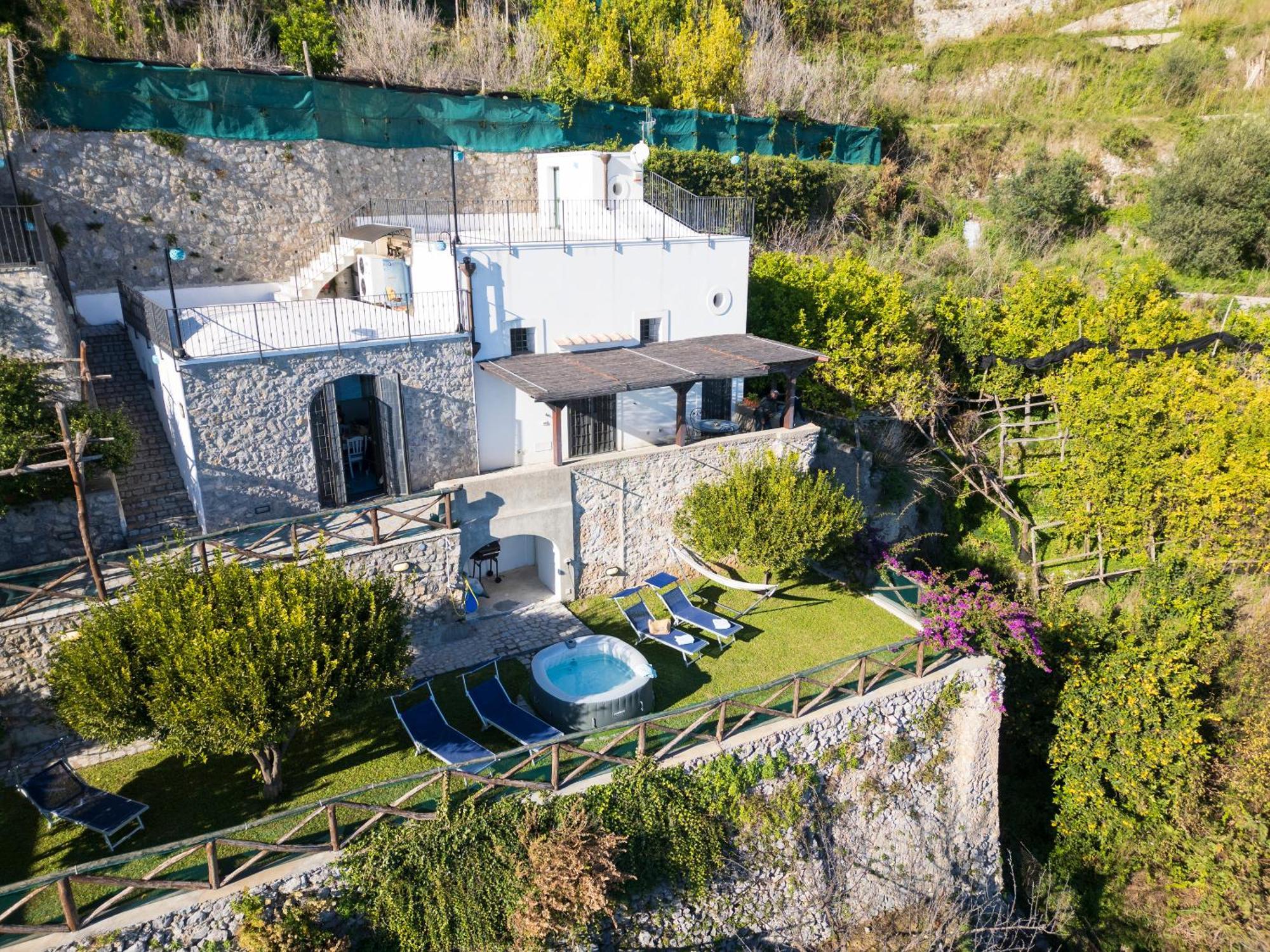 La Cascina - Villa Nenno Conca dei Marini Extérieur photo